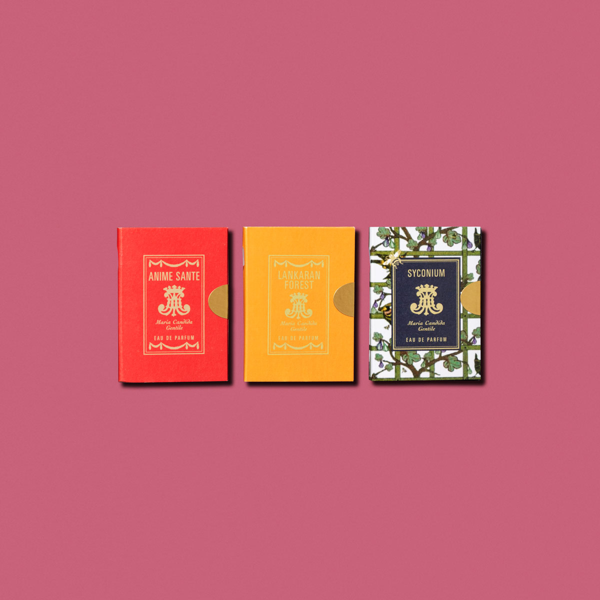 Kit campioni fruttate delle fragranze Maria Candida Gentile